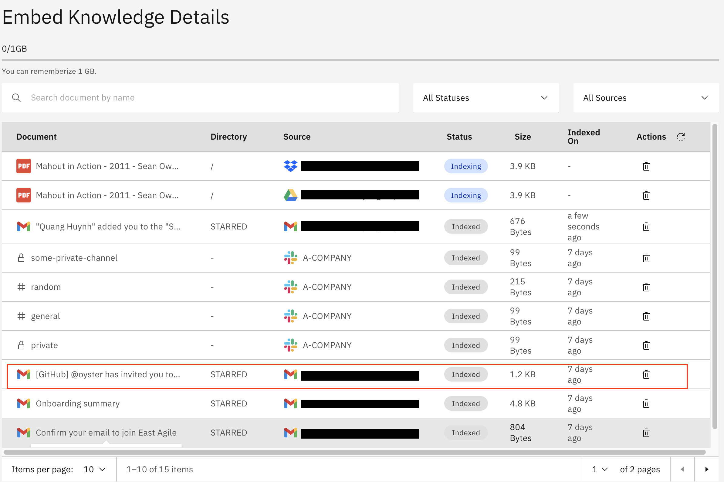 Success retry indexing error file