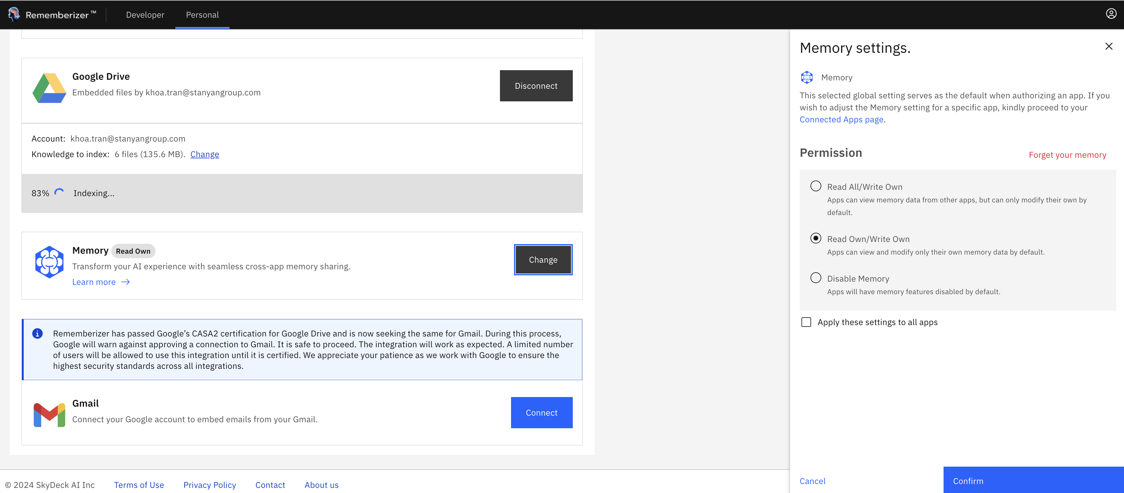 Your Knowledge, ready to connect to Slack
