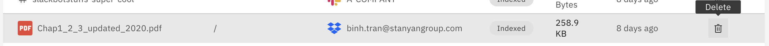 File with delete icon